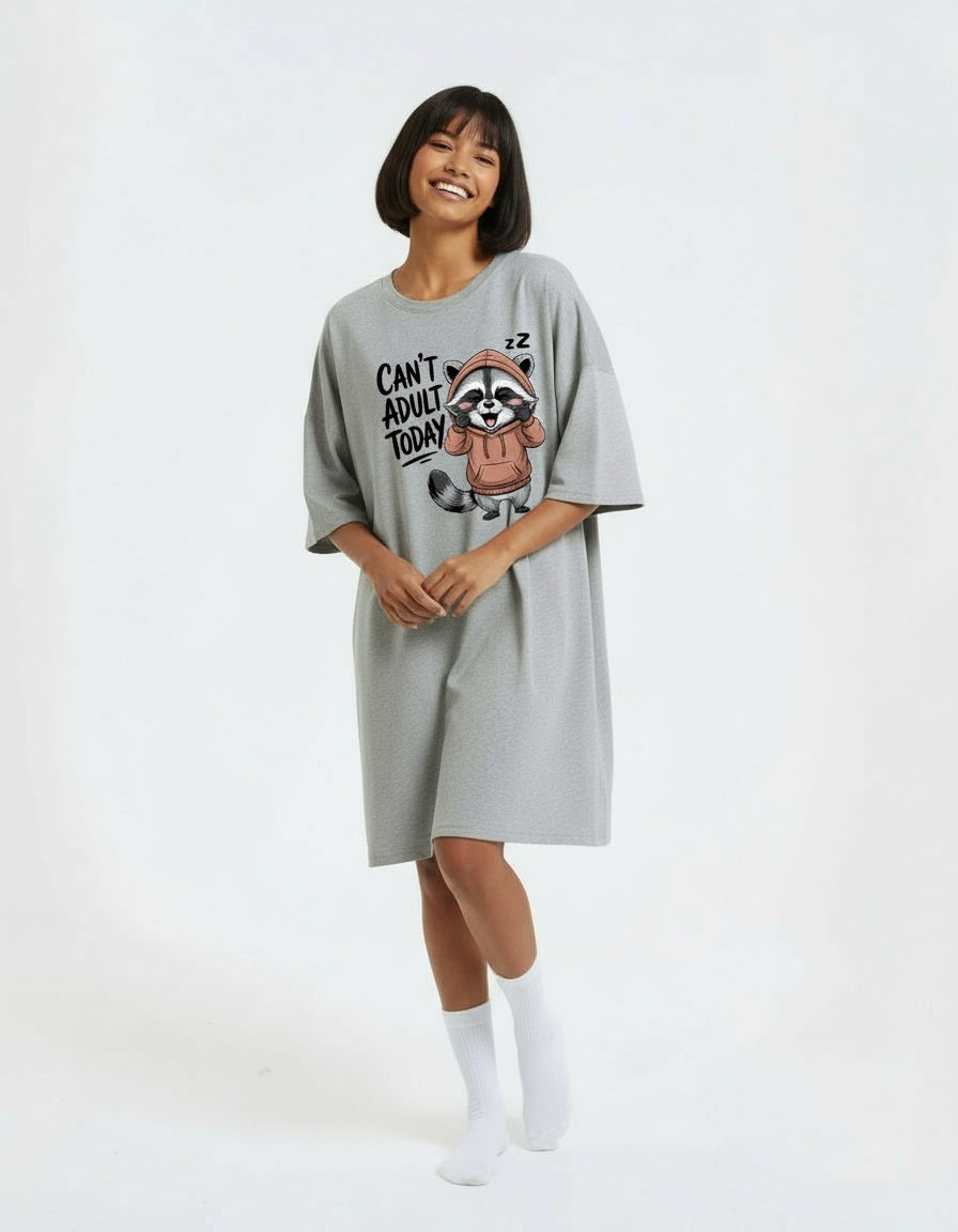 Can't Adult Today - Raccoon