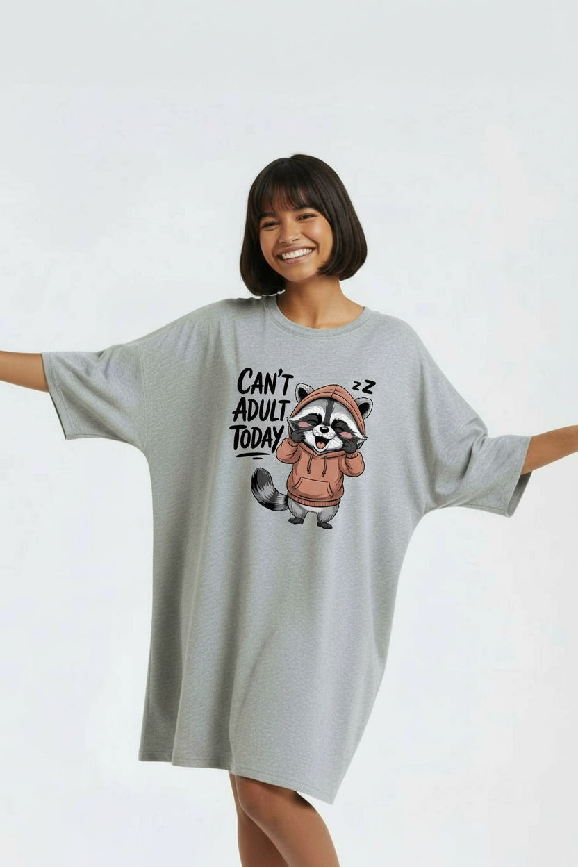 Can't Adult Today - Raccoon