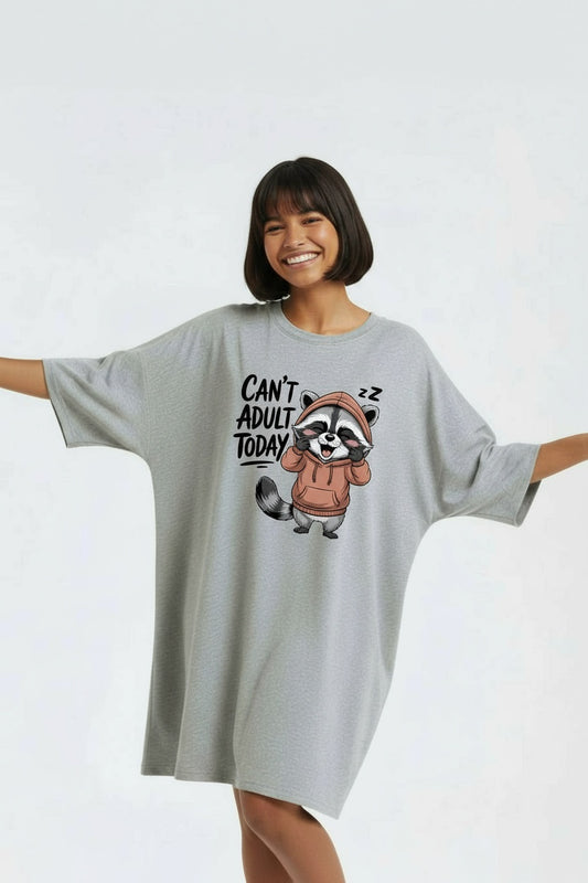 Can't Adult Today - Raccoon