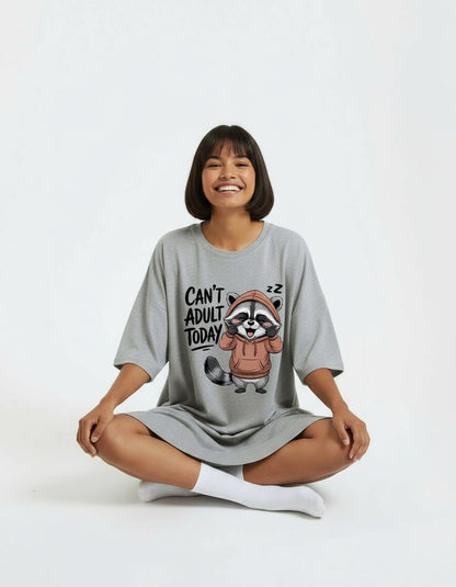 Can't Adult Today - Raccoon