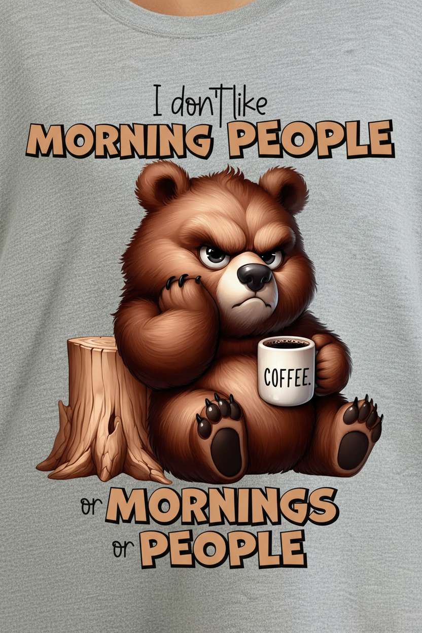 I Don't Like Morning People - Bear