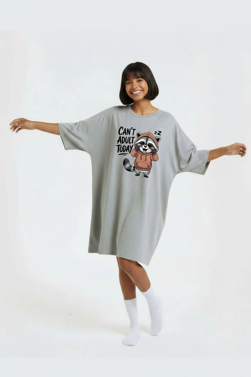 Can't Adult Today - Raccoon