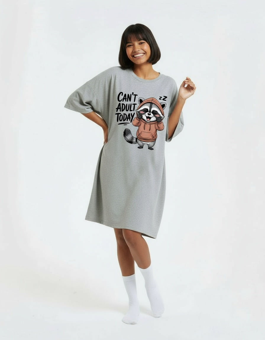 Can't Adult Today - Raccoon