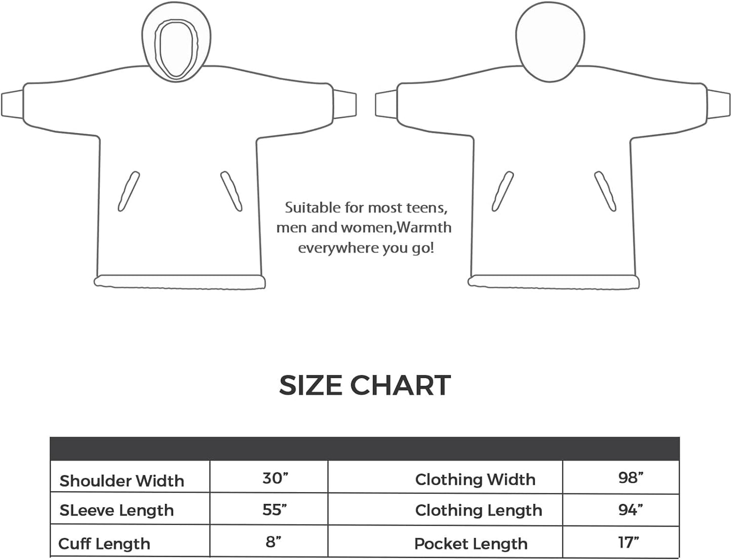 Softeez Hoodie Blanket