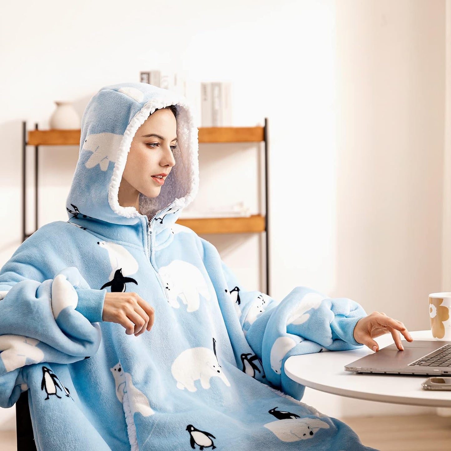 Softeez Hoodie Blanket