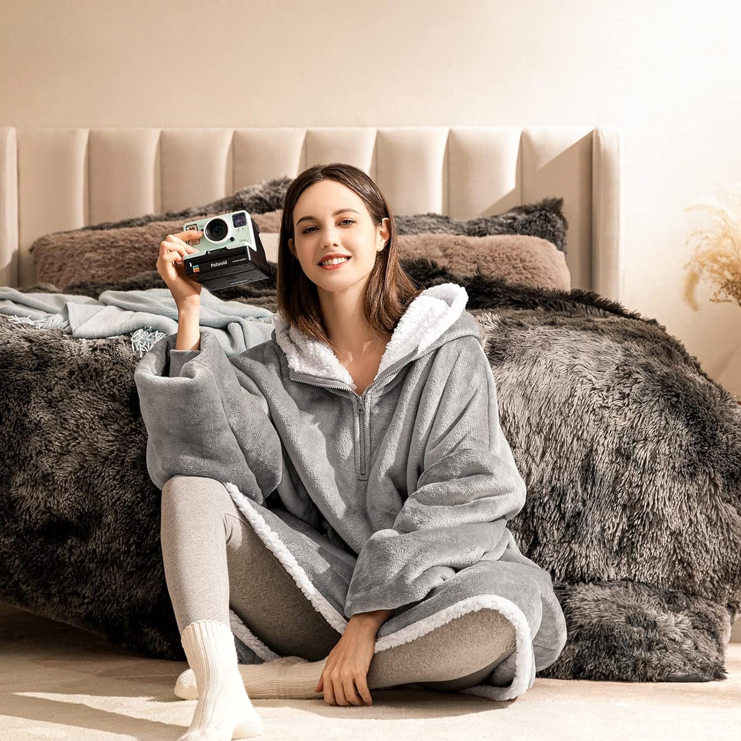 Softeez Hoodie Blanket