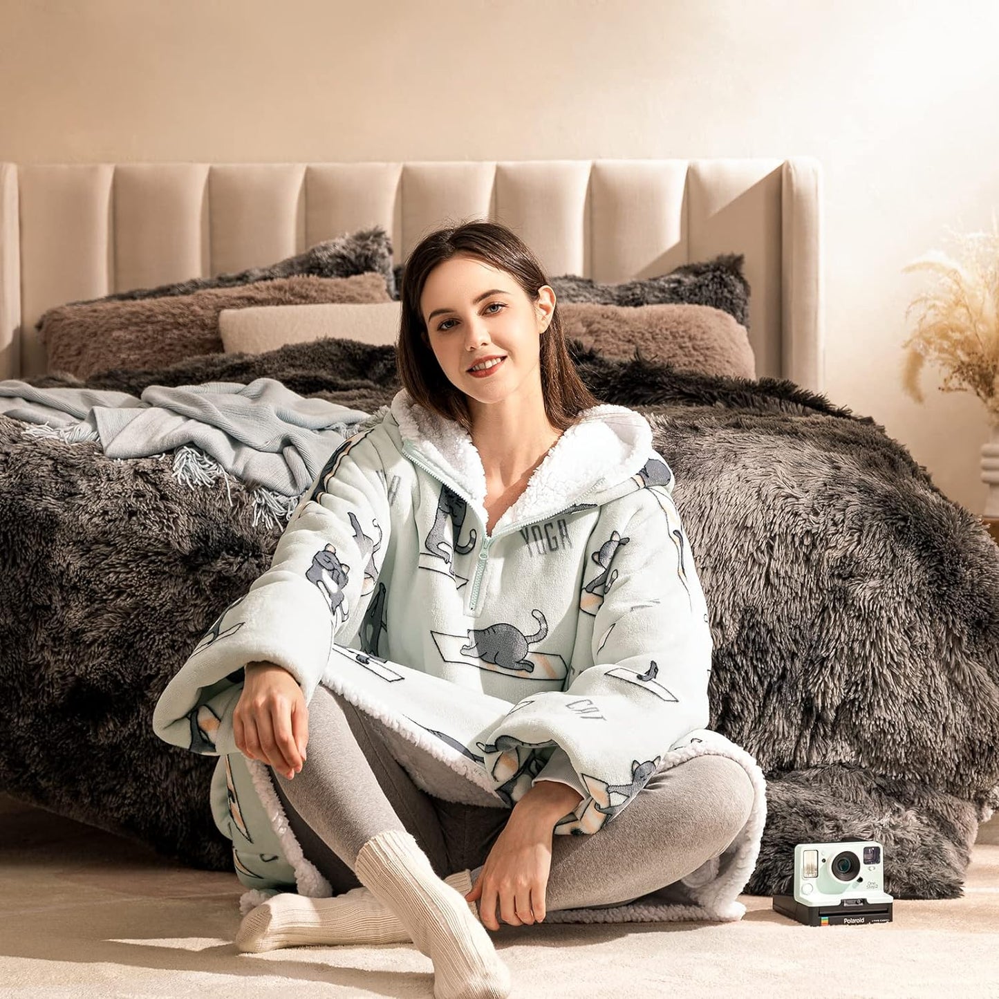 Softeez Hoodie Blanket