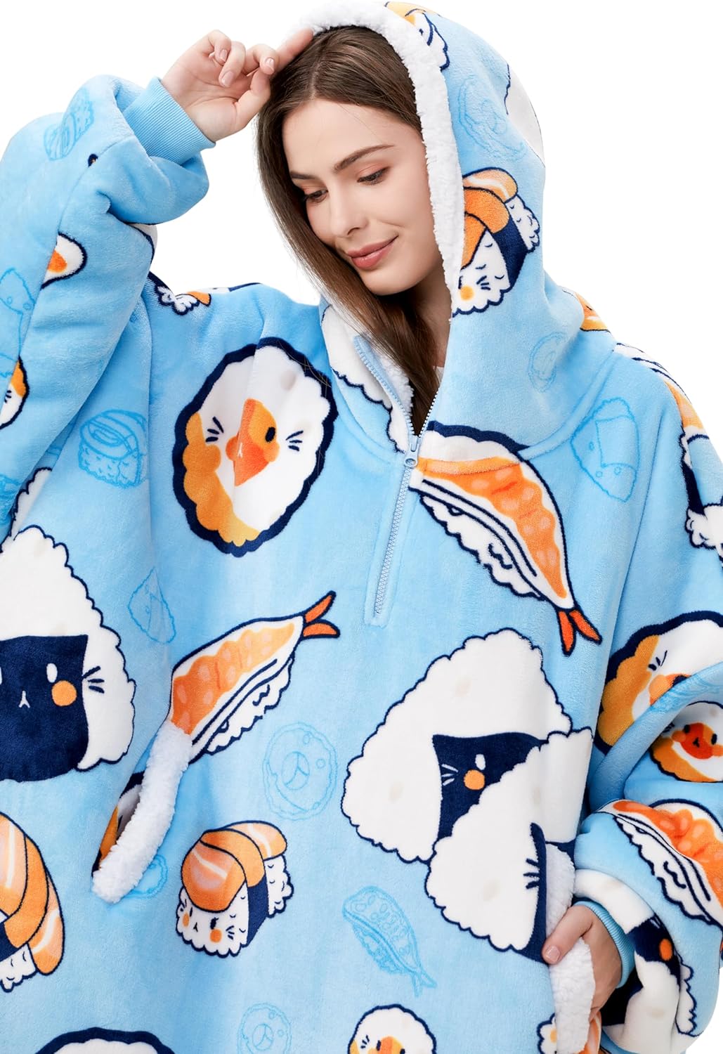 Softeez Hoodie Blanket