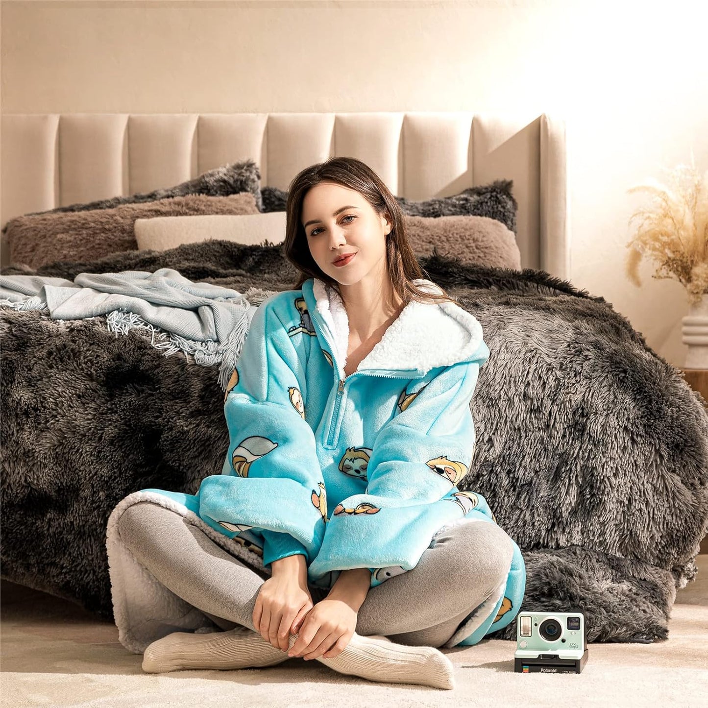 Softeez Hoodie Blanket